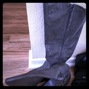 Gray merona boots